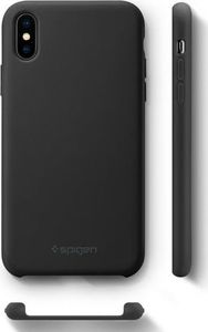 Spigen Nakładka Silicone Fit Apple iPhone Xs Max czarna 6