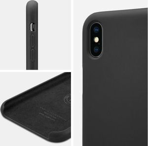 Spigen Nakładka Silicone Fit Apple iPhone Xs Max czarna 7