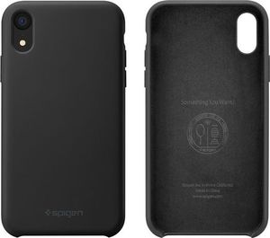 Spigen Nakładka Silicone Fit Apple iPhone XR czarna 2