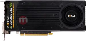 Karta graficzna Zotac GeForce GTX 760 2GB DDR5 (256 Bit), DVI, HDMI, DP, BOX (ZT-70401-10P) 3