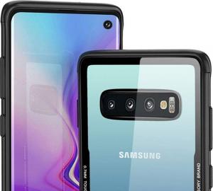 Alogy Etui Glass Case Galaxy S10 czarne 2