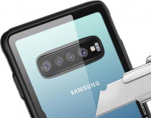 Alogy Etui Glass Case Galaxy S10 czarne 3