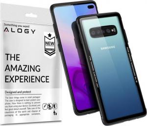 Alogy Etui Glass Case Galaxy S10 Plus czarne 2