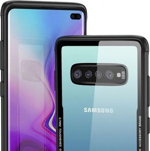 Alogy Etui Glass Case Galaxy S10 Plus czarne 4