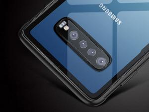 Alogy Etui Glass Case Galaxy S10 Plus czarne 10