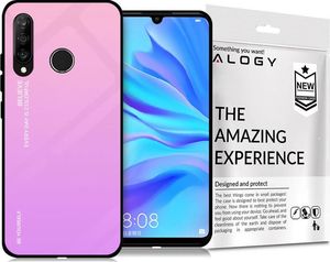 Alogy Etui Aurora Armor do Huawei P30 Lite różowo-fioletowe 02 uniwersalny 2