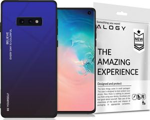 Alogy Etui Aurora Armor do Samsung Galaxy S10e niebiesko-czarne 07 uniwersalny 2