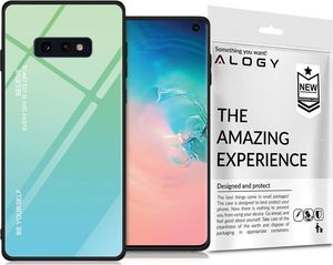 Alogy Etui Aurora Armor do Samsung Galaxy S10e zielono-niebieskie 06 uniwersalny 2