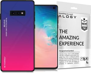 Alogy Etui Aurora Armor do Samsung Galaxy S10e granatowo-różowe 04 uniwersalny 2
