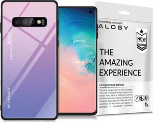 Alogy Etui Aurora Armor do Samsung Galaxy S10 różowe-fioletowe 02 uniwersalny 2