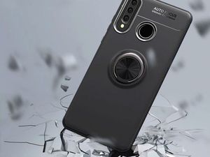 Alogy Etui Alogy Ring Holder Armor do Huawei P30 Lite czarne uniwersalny 6
