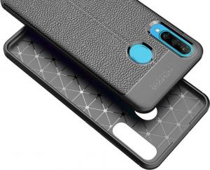 Alogy Etui Leather Armor P30 Lite czarne 3