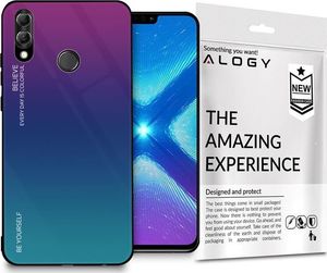 Alogy Etui Alogy Aurora Armor do Huawei Honor 8X fioletowo-niebieskie 03 uniwersalny 2