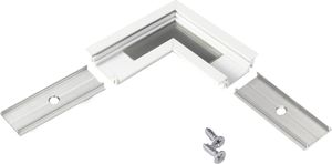 Mojeledy Profil led Groove10 BC/UX łącznik L 90 stopni narożnik kątownik biały - 1szt LUX02401 1