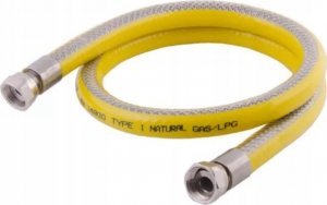 PROFITOR Przewód gazowy z dwoma nakrętkami obrotowymi G 1/2” e-GAZ Typ 111 GW/GW L = 750 2