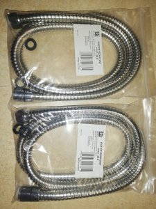 PROFITOR Przewód gazowy z dwoma nakrętkami obrotowymi G 1/2” e-GAZ* Typ 111 GW/GW L = 1500 2