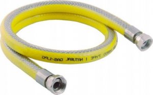 PROFITOR Przewód gazowy z dwoma nakrętkami obrotowymi G 1/2” e-GAZ Typ 111 GW/GW L = 2000 3