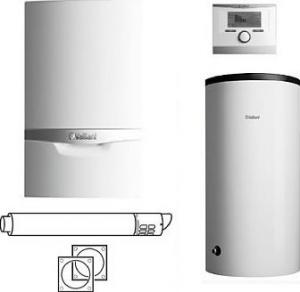Piec gazowy Vaillant pakiet kocioł gazowy 1-f VC 256/5-5 ecoTEC plus + VIH R 200/6 B + multiMATIC (0010018081) 1