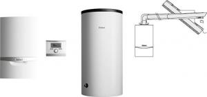 Piec gazowy Vaillant pakiet kocioł gazowy 1-f VC 256/5-5 ecoTEC plus + VIH R 200/6 B + multiMATIC (0010018081) 2