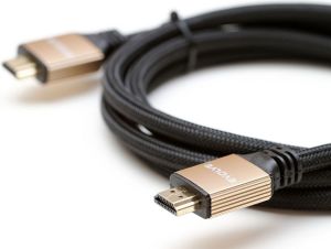Kabel Evolveo HDMI - HDMI 5m czarny brązowy (XXTR5M) 1
