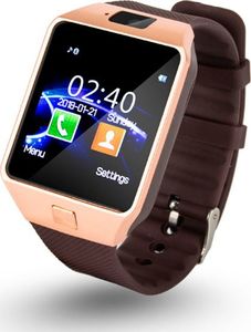 Smartwatch Roneberg R09 Złoty Brązowy 1