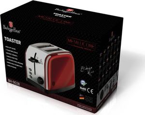 Toster Berlinger Haus Metallic Line Burgundy Edition BH/9028 3
