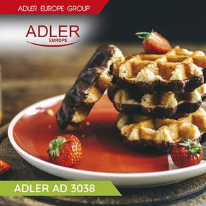 Adler Wypiekacz do wafli AD 3038 12