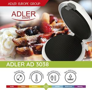 Adler Wypiekacz do wafli AD 3038 13