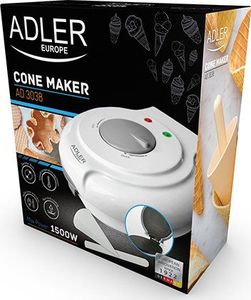 Adler Wypiekacz do wafli AD 3038 8