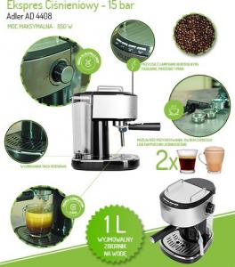 Ekspres ciśnieniowy Adler AD4408 6