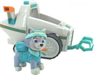 Figurka Psi Patrol Psi Patrol - Everest + pojazd skuter śnieżny (20072641) 2