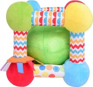 Fisher Price FISHER PRICE DUŻA SENSORYCZNA KOSTKA Z PIŁECZKĄ 0+ uniwersalny 2