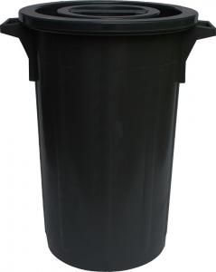 Kosz na śmieci GIGANPLAST 45L czarny ( 9060P2/GR) 1