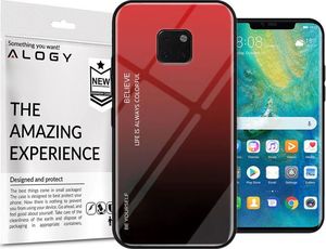 Alogy Etui Aurora Armor do Huawei Mate 20 Pro czerwono-czarne 05 uniwersalny 2