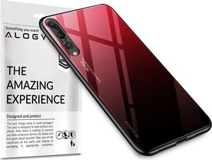 Alogy Etui Aurora Armor do Huawei P20 Pro czerwono-czarne 05 uniwersalny 2