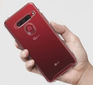 Ringke Etui Ringke Fusion do LG G8 ThinQ Smoke Black uniwersalny 5