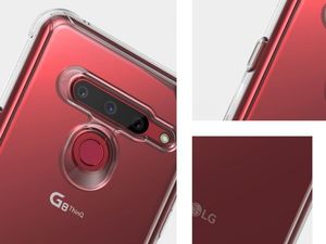 Ringke Etui Ringke Fusion do LG G8 ThinQ Smoke Black uniwersalny 6