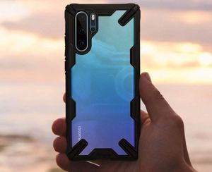 Ringke Etui Ringke Fusion X do Huawei P30 Pro Black uniwersalny 2