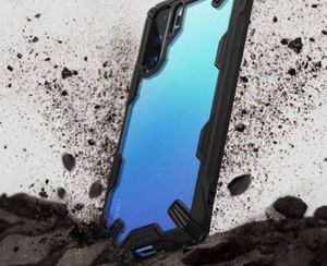 Ringke Etui Ringke Fusion X do Huawei P30 Pro Black uniwersalny 3