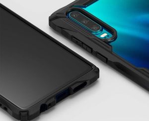 Ringke Pancerne etui Ringke Fusion X do Huawei P30 Black uniwersalny 6