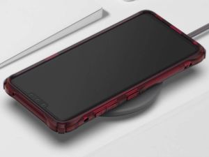 Ringke Etui Ringke Fusion X do LG G8 ThinQ Ruby Red uniwersalny 6