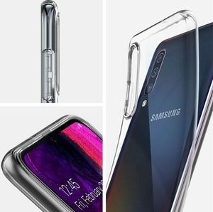 Supcase Etui Spigen Liquid Crystal do Samsung Galaxy A50 Clear uniwersalny 7