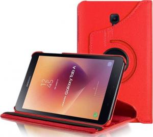 Etui na tablet Alogy obrotowe do Samsung Galaxy Tab A 8.0 T380 czerwone uniwersalny 1