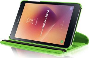 Etui na tablet Alogy Etui obrotowe Alogy 360 do Samsung Galaxy Tab A 8.0 T380/ T385 zielone uniwersalny 3