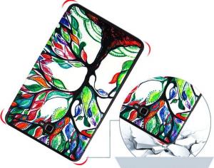 Etui na tablet Alogy Book Cover do Galaxy Tab A 10.1 T580/T585 Kolorowe drzewko 3