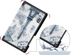 Etui na tablet Alogy Etui Alogy Book Cover do Huawei MediaPad T3 7.0 Wieża Eiffla uniwersalny 3