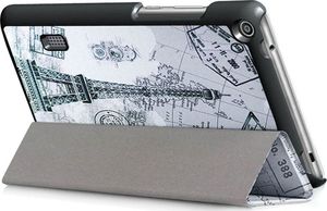 Etui na tablet Alogy Etui Alogy Book Cover do Huawei MediaPad T3 7.0 Wieża Eiffla uniwersalny 4