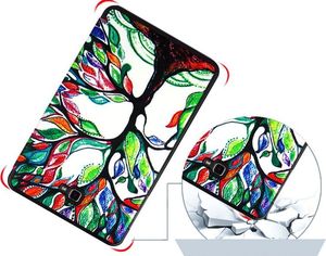 Etui na tablet Alogy Etui Alogy Book Cover do Galaxy Tab A 10.1 T580/ T585 Kolorowe drzewko uniwersalny 3