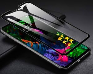 Alogy Szkło hartowane Alogy na cały ekran do LG G8 Czarne uniwersalny 2