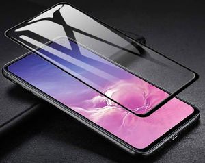 Alogy Szkło hartowane Alogy na cały ekran do Samsung Galaxy S10e Czarne uniwersalny 3